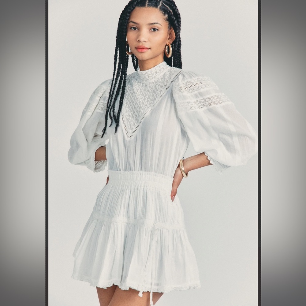 Loveshack Fancy Viola Dress NWT